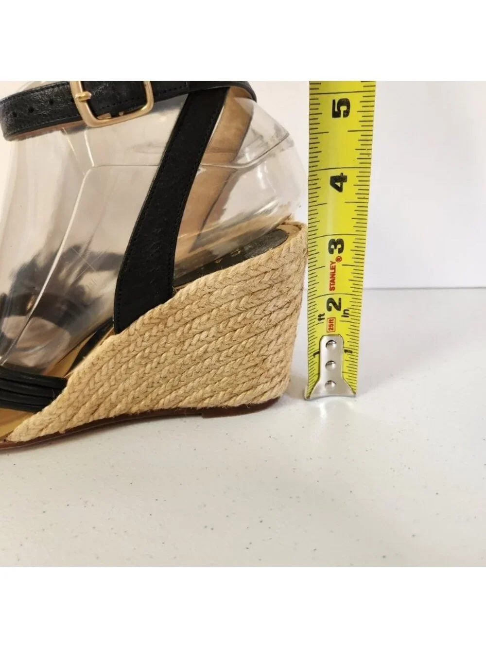 Palomitas by Paloma Barcelo Black Knot Sandals Shoes Wedge Heels Open Toe 36 6